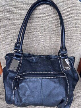 Tignanello black hobo-style shoulder bag